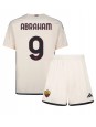 Otroški Nogometna dresi replika AS Roma Tammy Abraham #9 Gostujoči 2023-24 Kratek rokav (+ hlače)